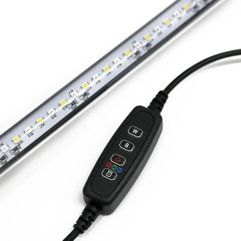 IP67 submersible light installed in an aquarium